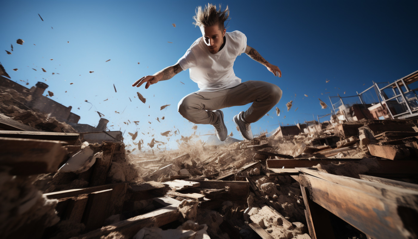 El arte del parkour, la ciudad es tu gimnasio